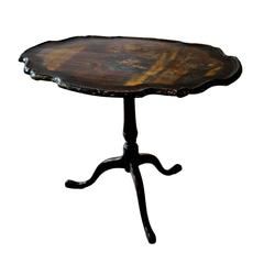 Mid-18th Century Dutch Pine and Oak Painted Tripod Table, circa 1760