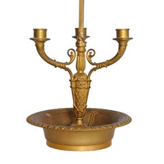 French Second Empire Napoleonic Style Bouillotte Lamp, circa 1880