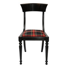 Set of Four Early 19th century Ebonized Side Chairs, circa 1830
