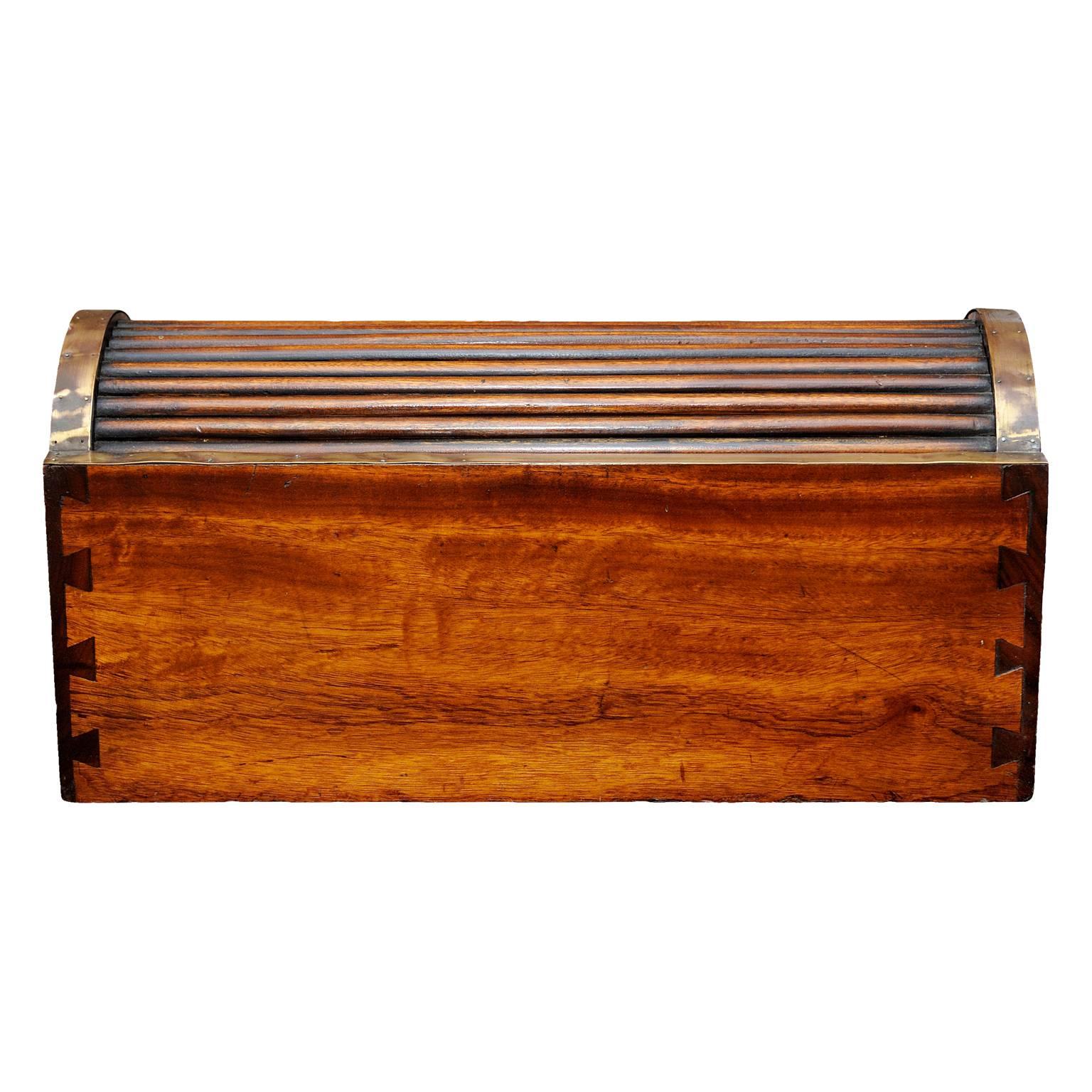 Early 19th Century Anglo Chinese Camphor Wood Writing Slope, circa 1820 For Sale