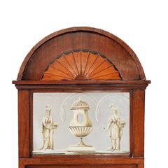 Scandinavian Empire, Early 19th Century Mahogany Mirror, circa 1810