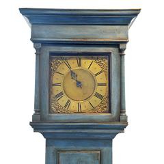 English mid 18th century Painted Longcase Clock by Griffis of Sutton, circa 1750