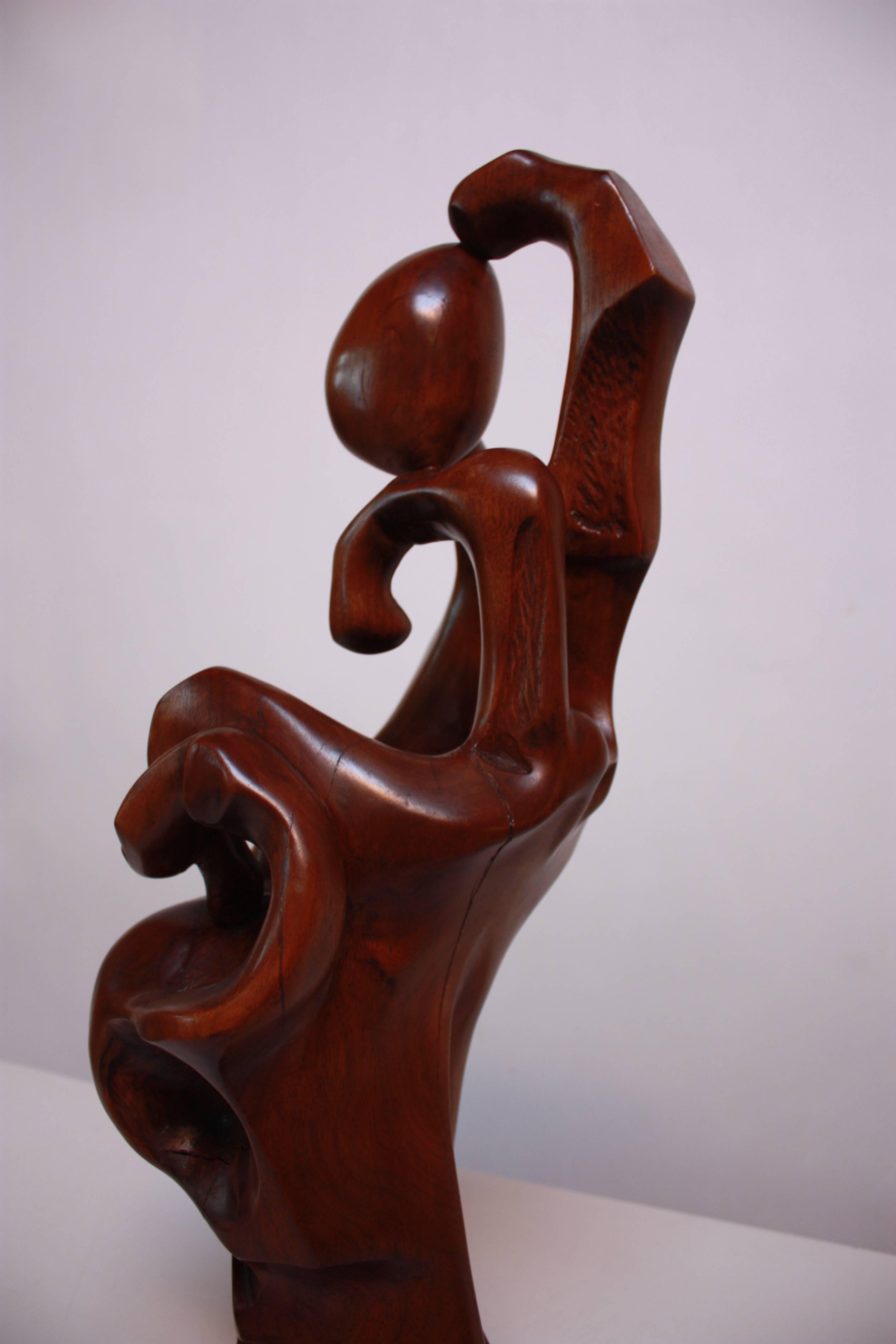 Hand-Carved Monumental Carved 'Hand' Sculpture For Sale