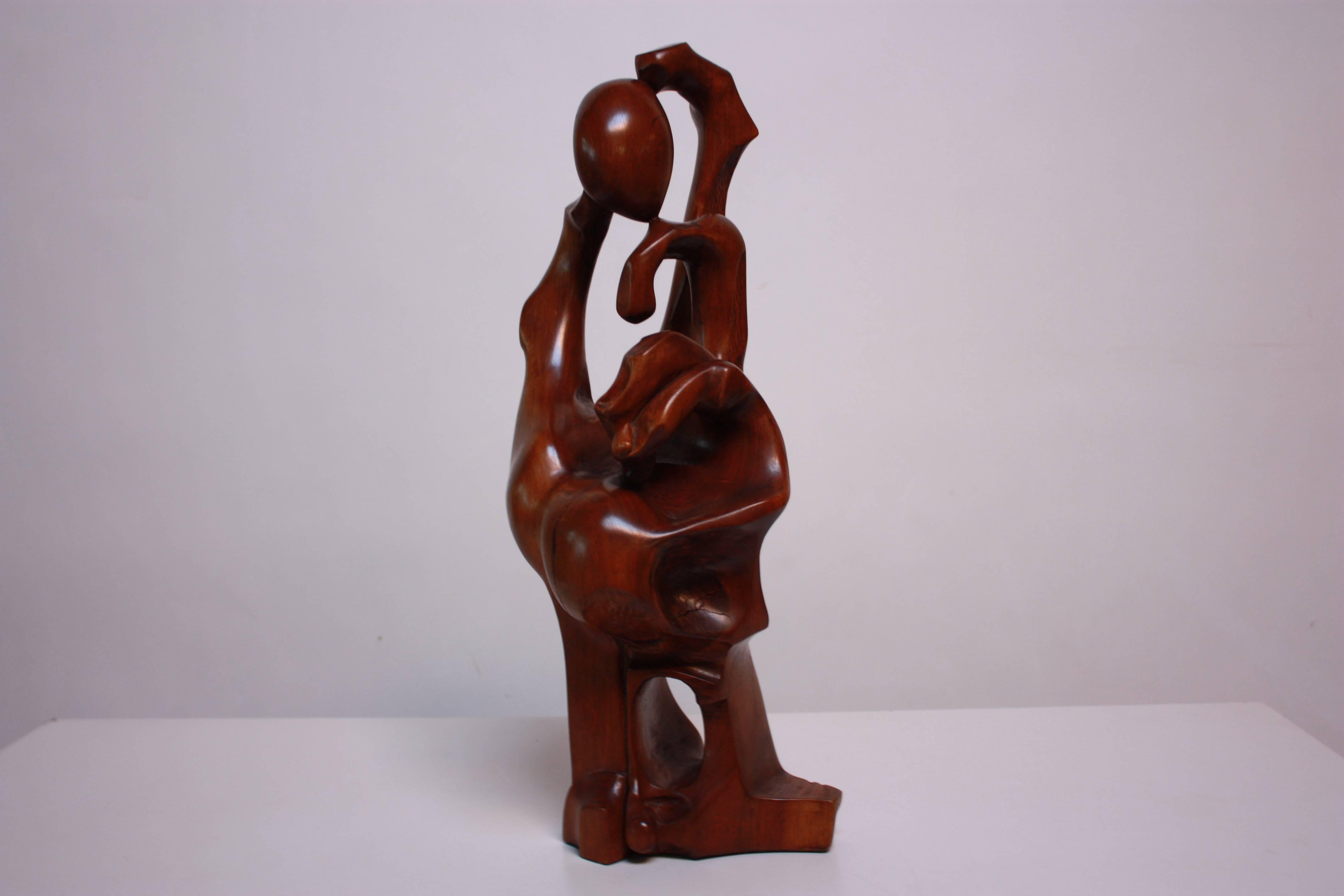 Monumental Carved 'Hand' Sculpture In Good Condition For Sale In Brooklyn, NY