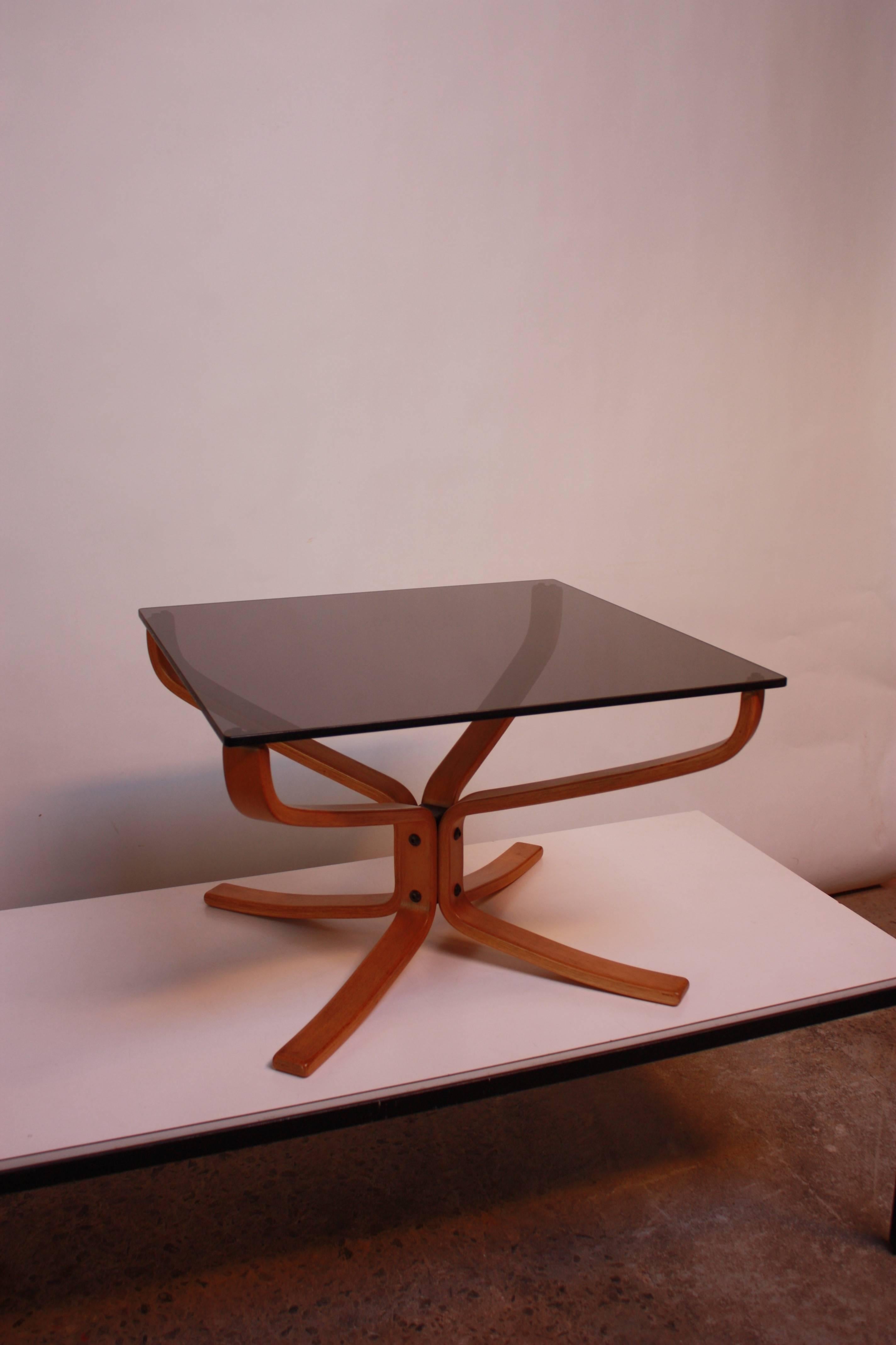 Laminated Sigurd Ressell 'Falcon' Side Table for Vatne Mobler