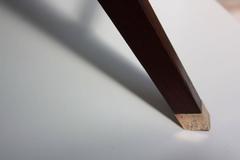 Edward Wormley for Dunbar Illuminated Glass Globe on Mahogany Stand