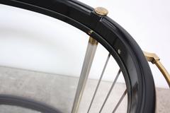 Bernhard Rohne for Mastercraft Etched Brass Two-Tier Bar Cart
