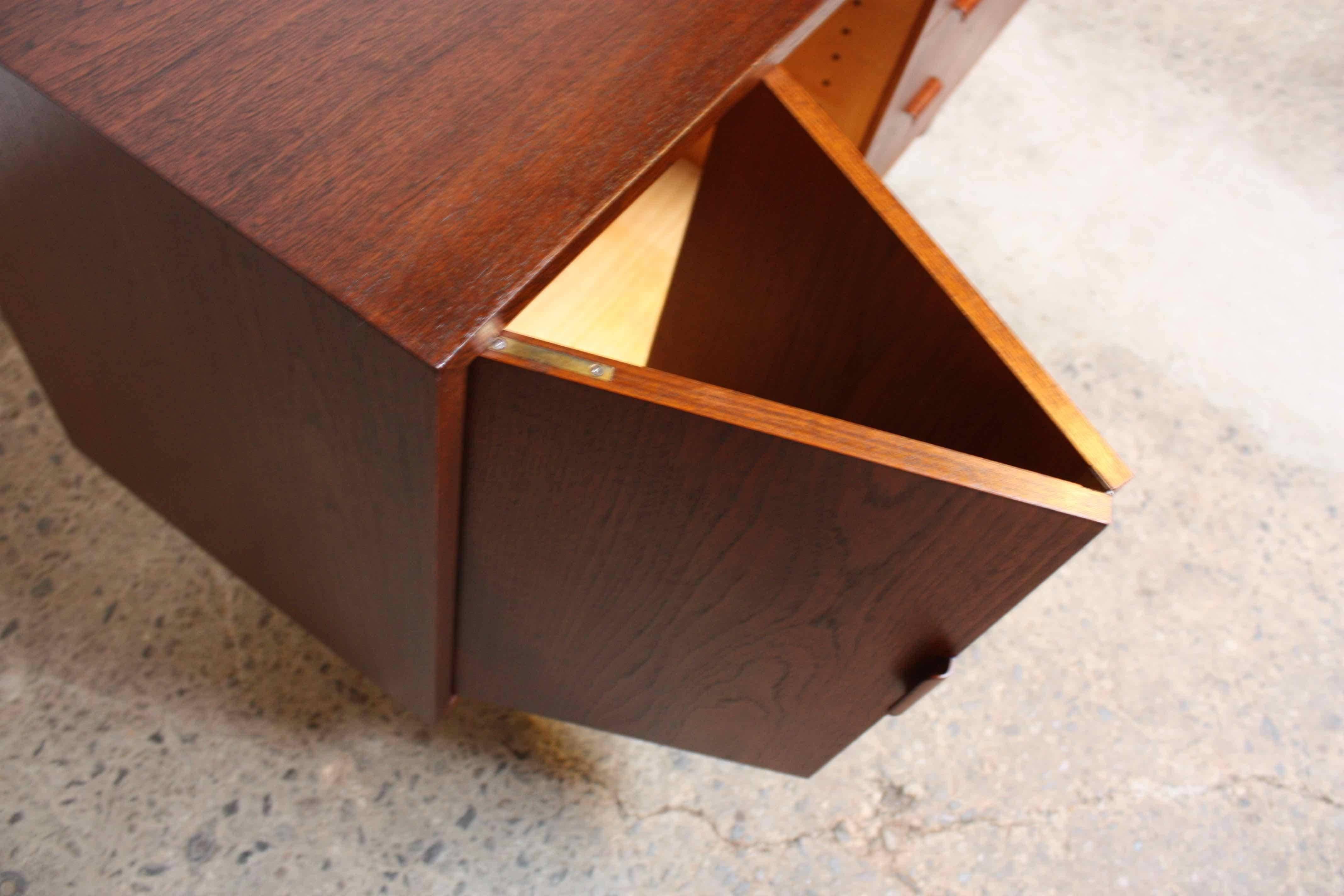 Mid-20th Century Danish Teak Sideboard by Carlo Jensen for Poul Hundevad