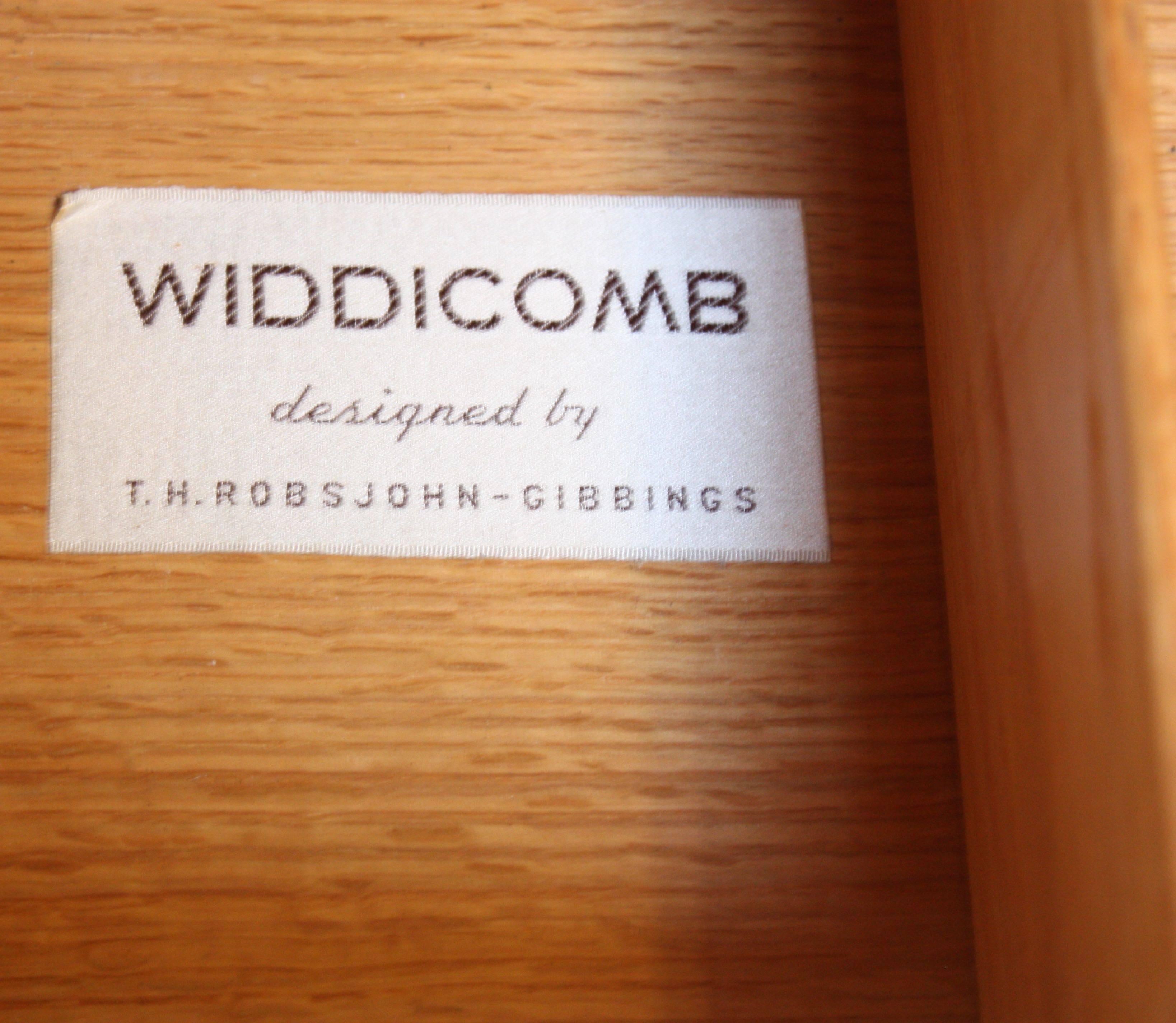 T.H. Robsjohn-Gibbings for Widdicomb Walnut Chest of Drawers 4