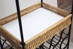 Iron Wine Rack by Arthur Umanoff for Shaver Howard