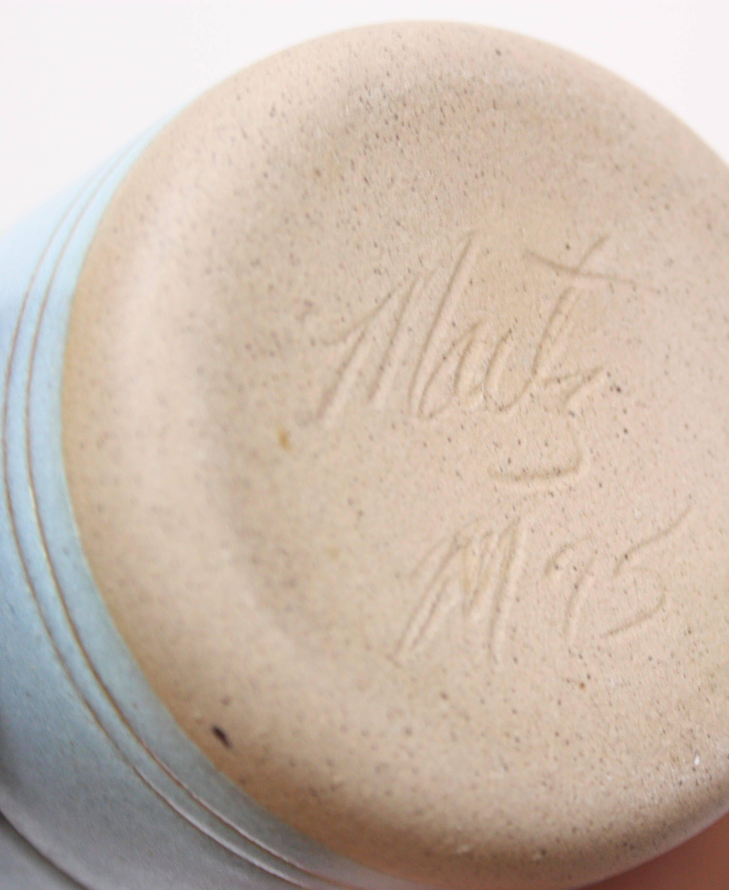 Leather Martz for Marshall Studios Stoneware Coffee / Tea Set