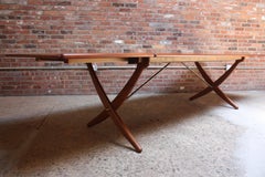 Hans Wegner for Andreas Tuck AT-314 Teak Drop-Leaf Dining Table