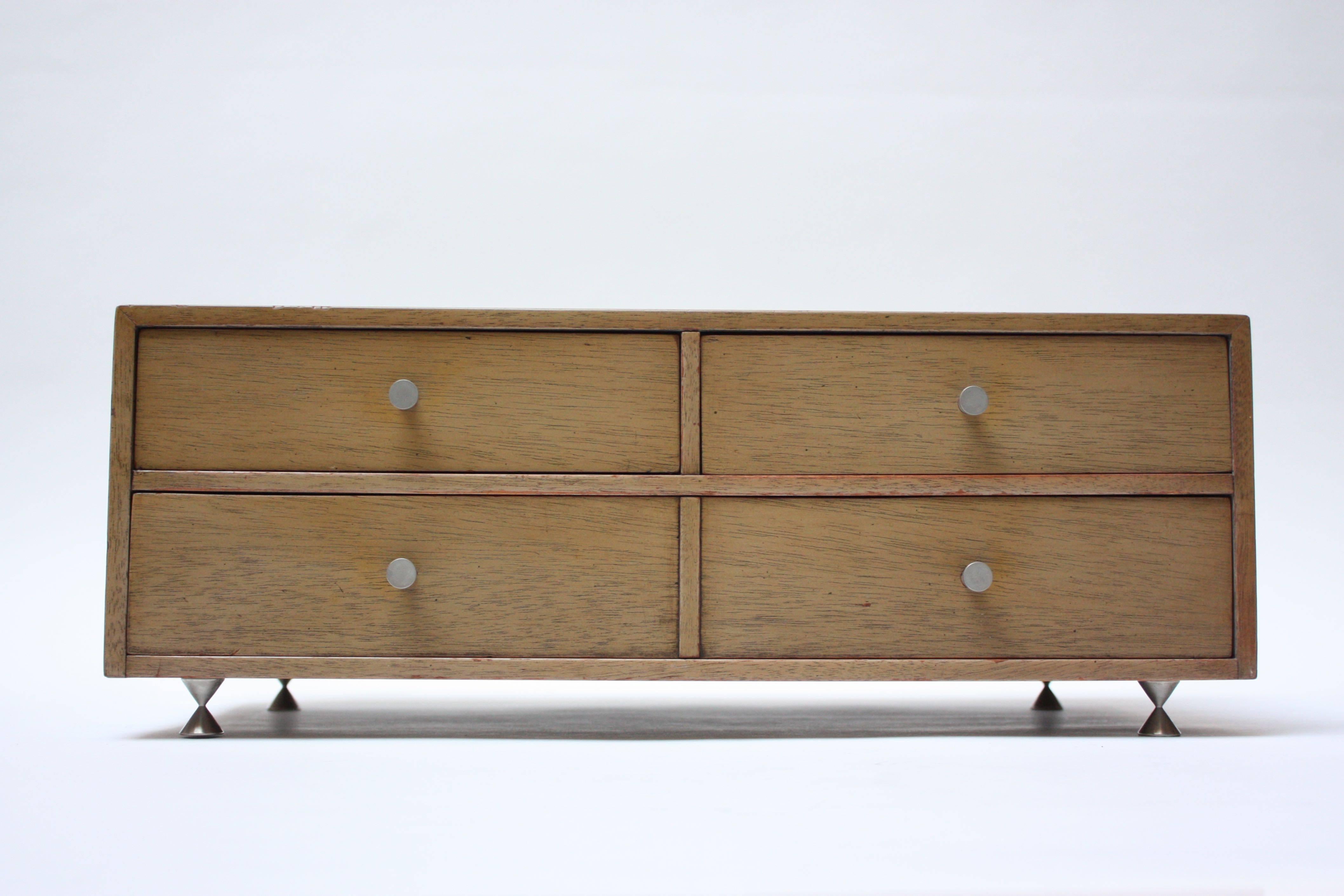 Mid-Century Modern American of Martinsville Jewelry Cabinet For Sale