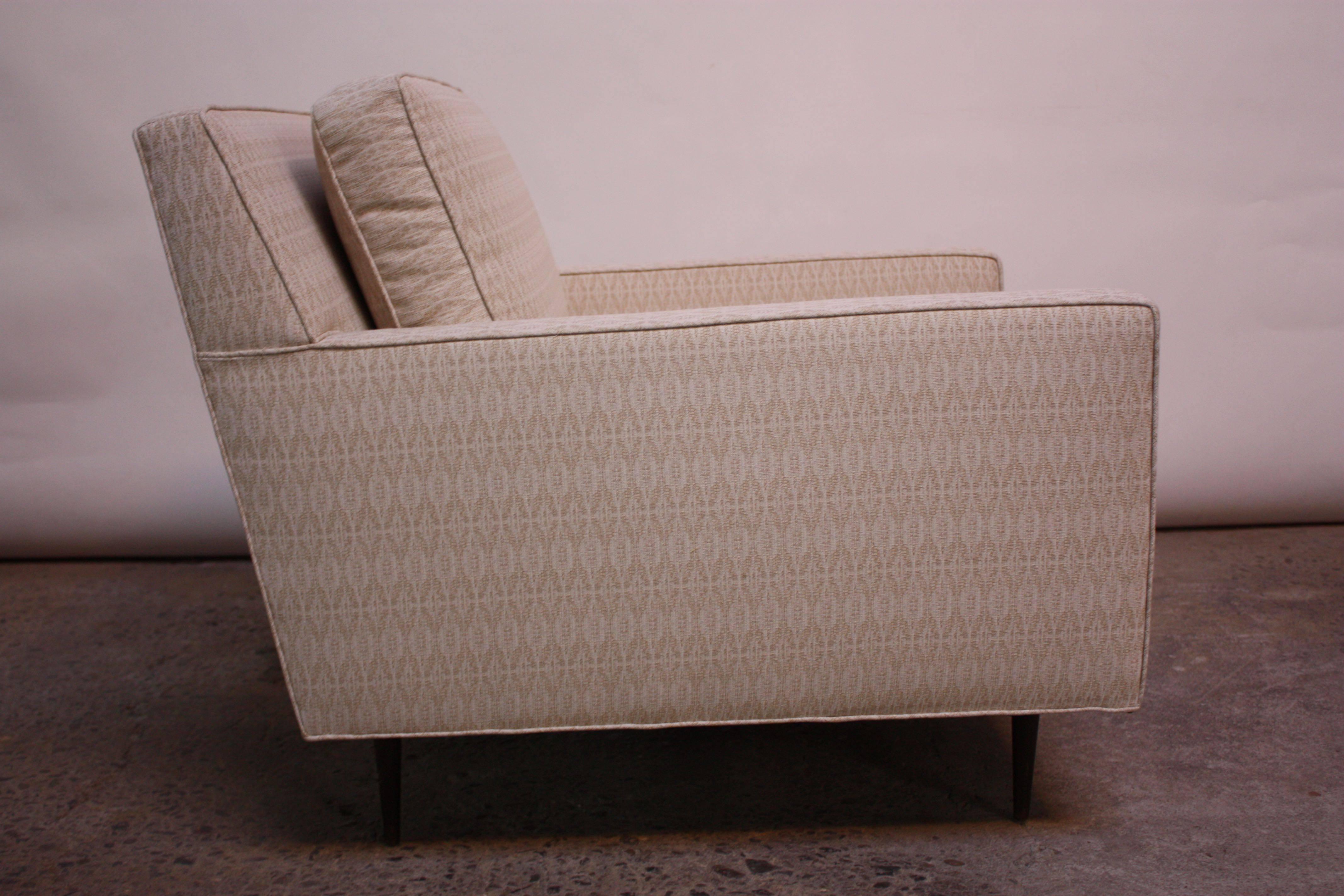 Mid-Century American Modern Lounge Chair by W & J Sloane  In Good Condition For Sale In Brooklyn, NY