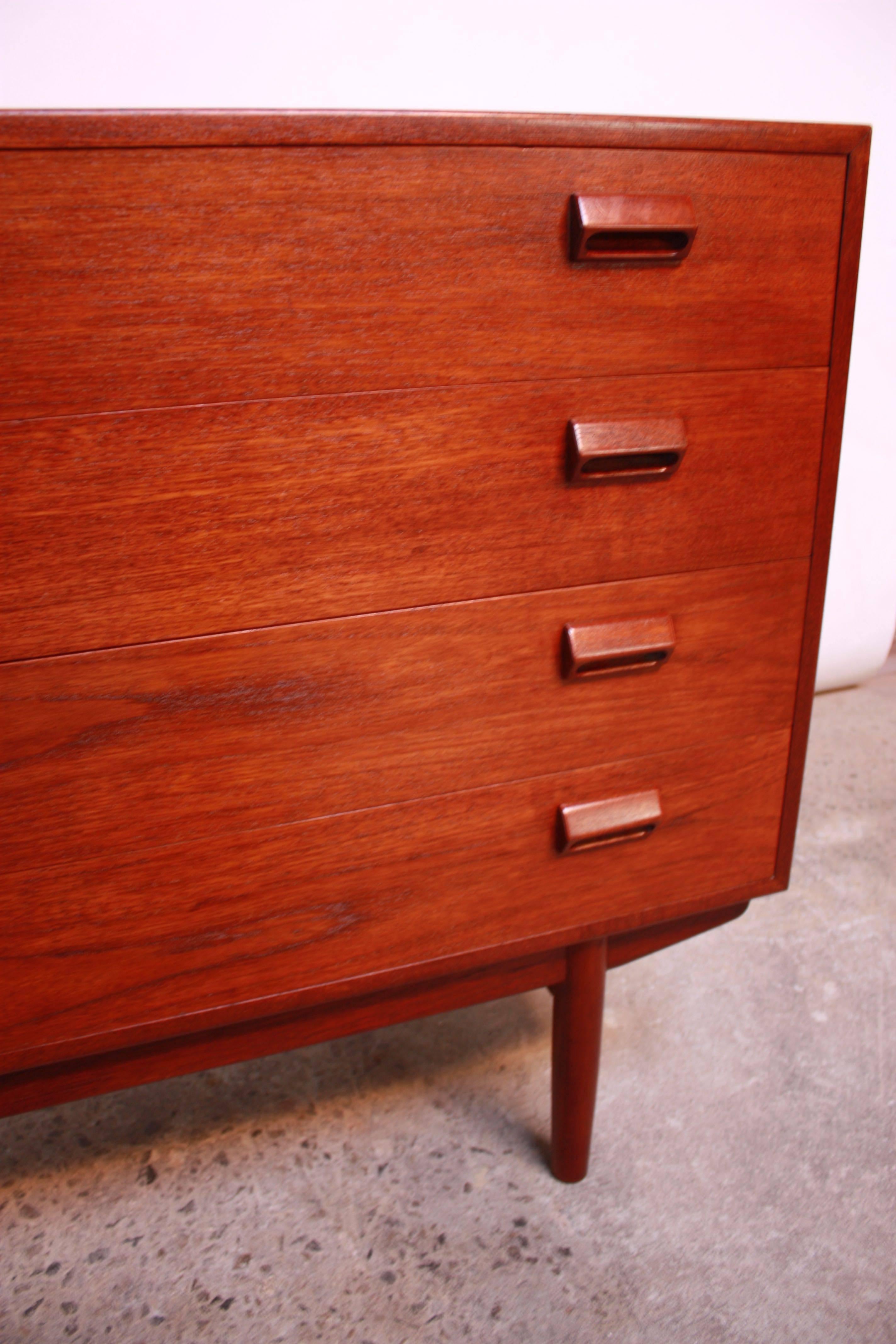 Danish Early Teak Chest by Børge Mogensen