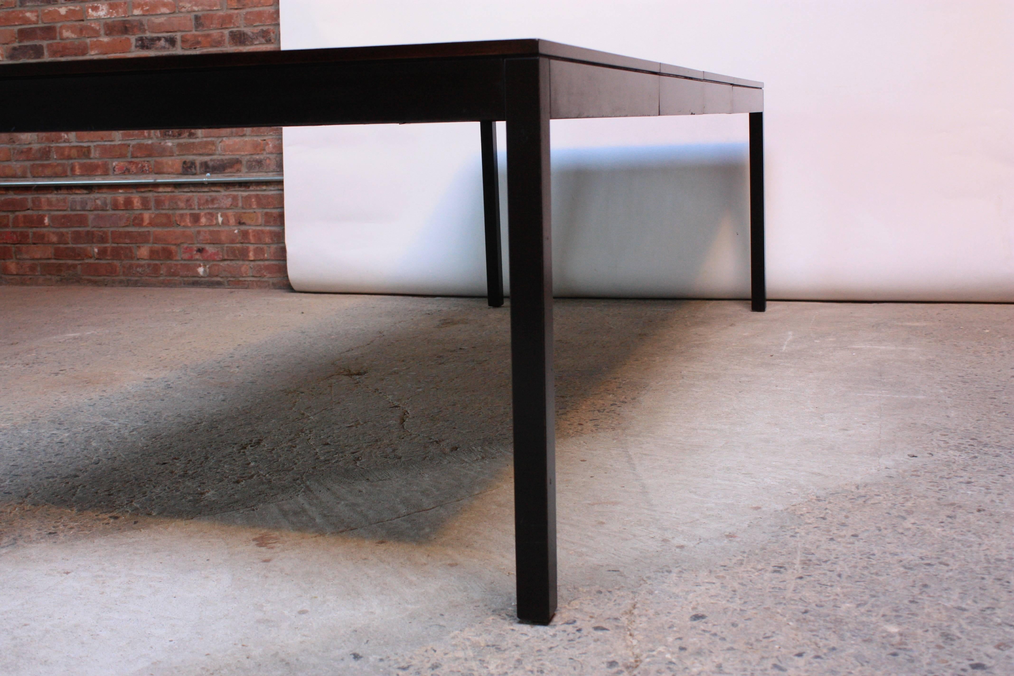 Mid-Century Modern Milo Baughman Mixed-Wood Dining Table for Directional
