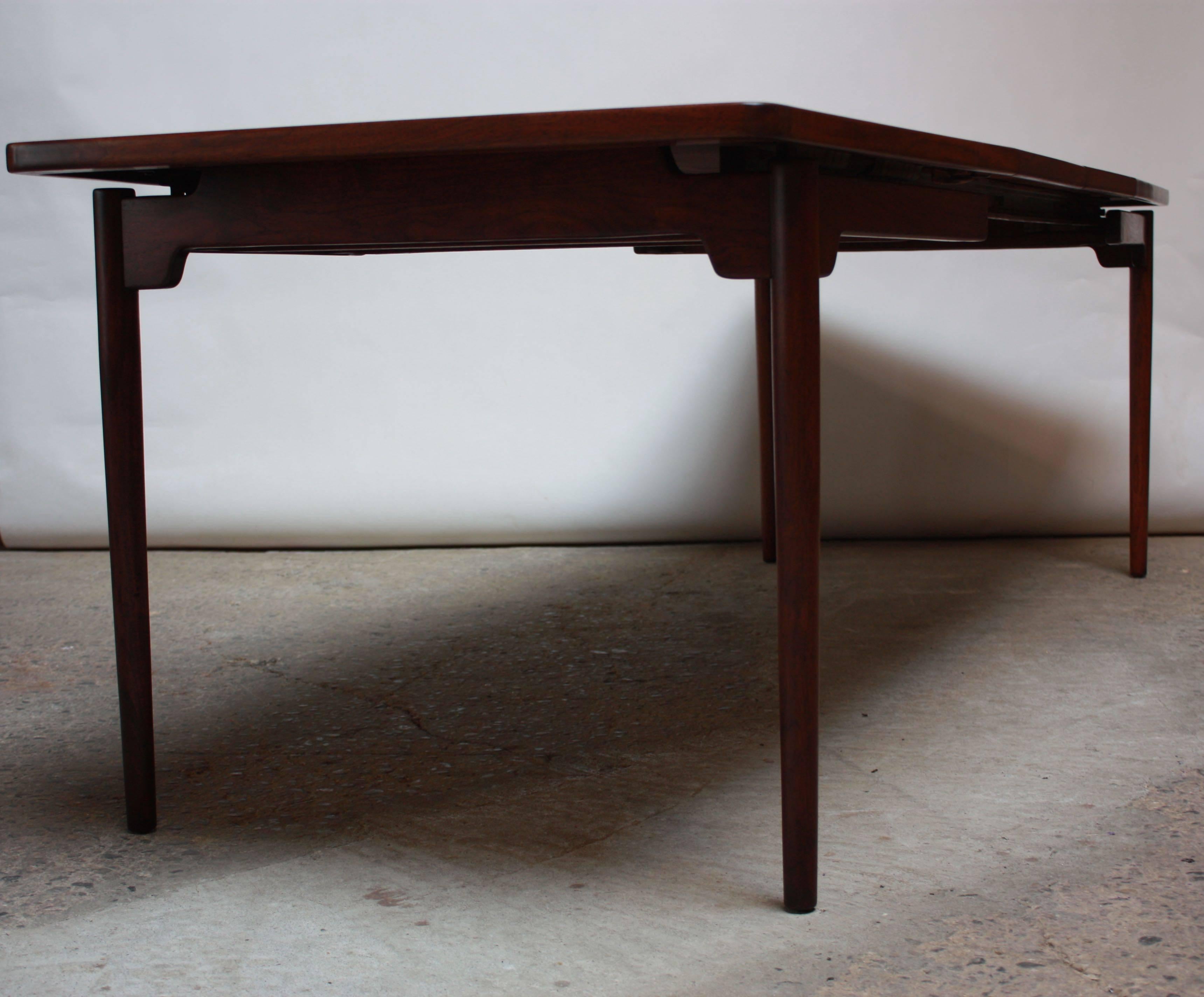 Jens Risom Walnut Dining Table 1