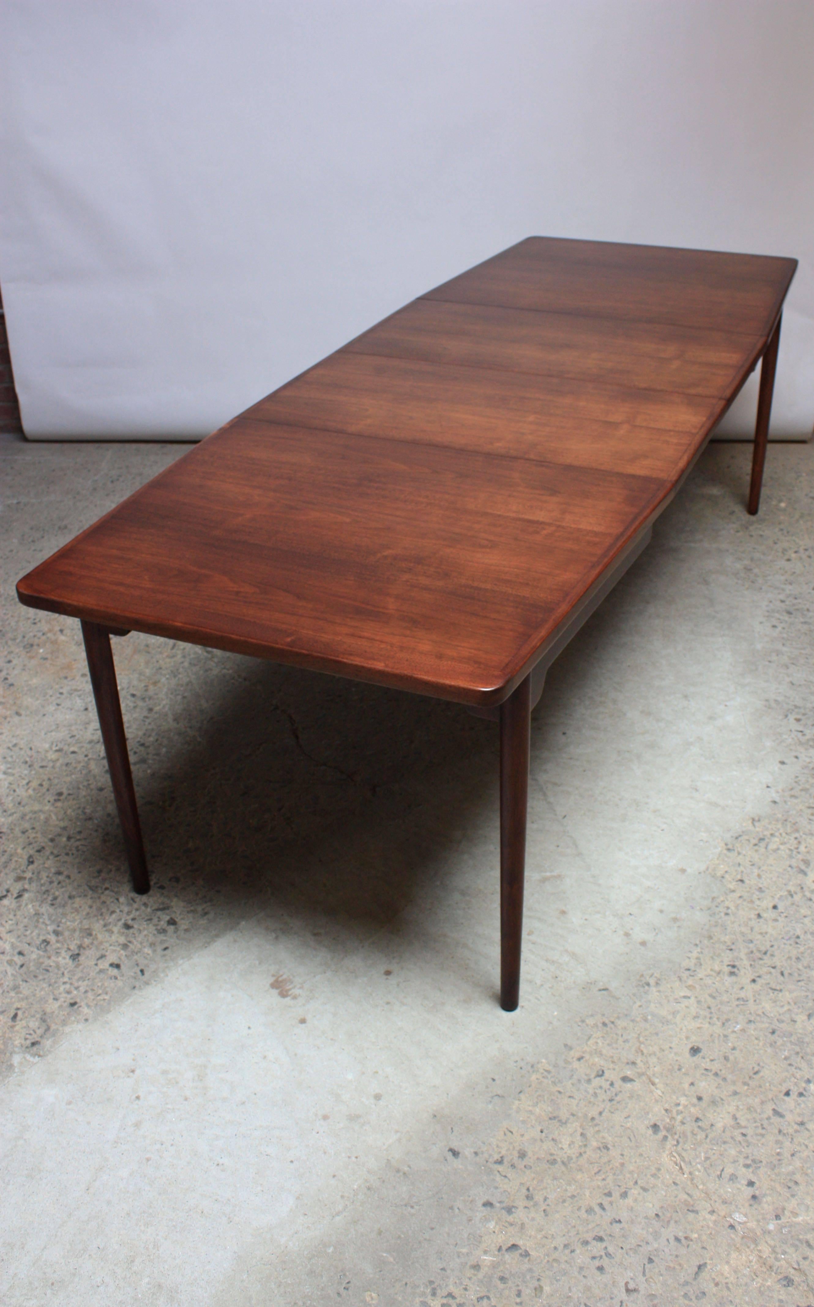 Jens Risom Walnut Dining Table 2