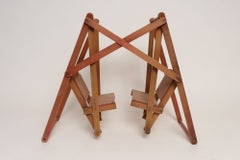 Vintage Petite Salesman Sample Wooden Glider / Double Swing Tabletop Model
