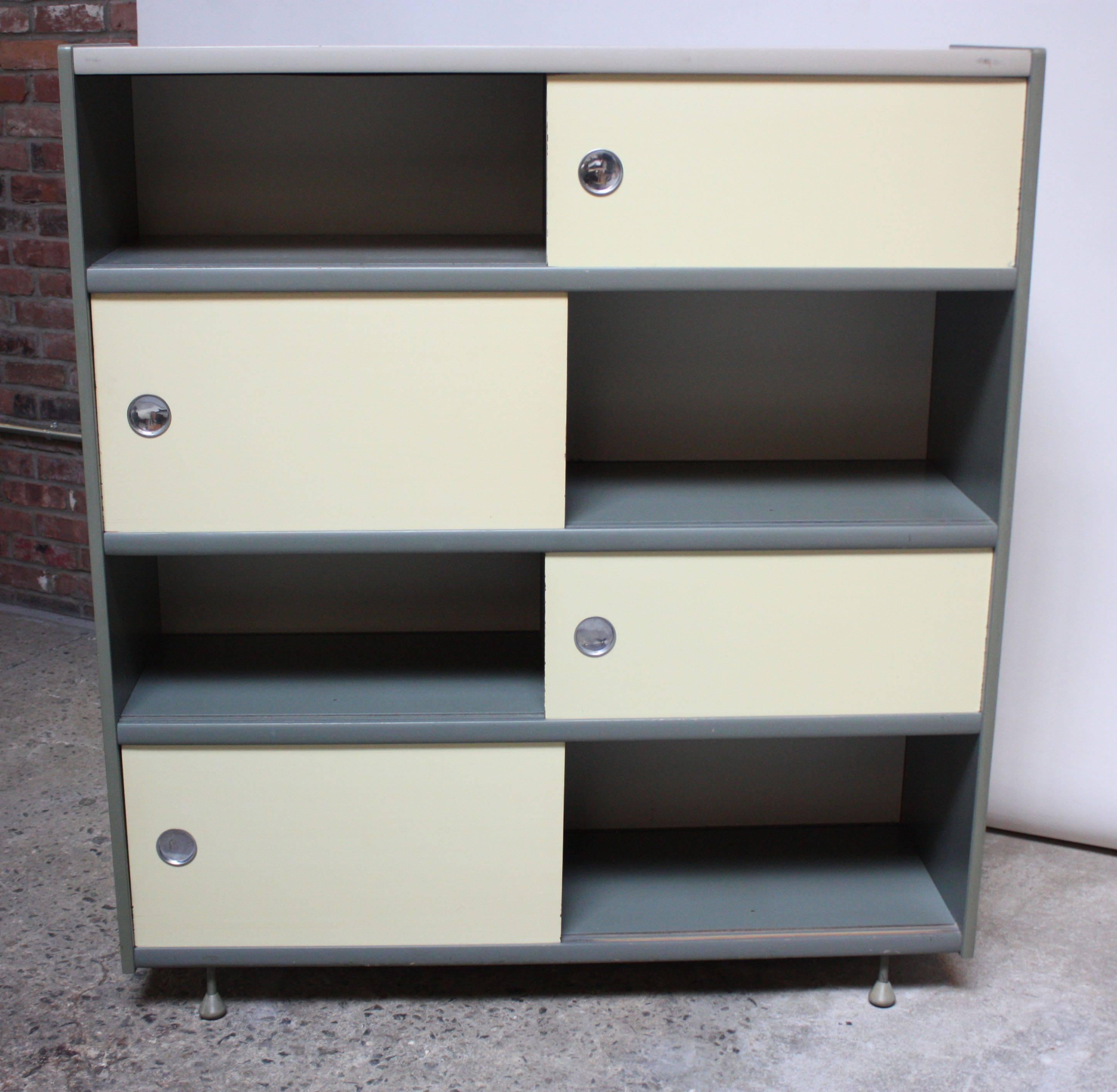 Bauhaus 1950s Storage Unit by Bill Renwick for Brunswick