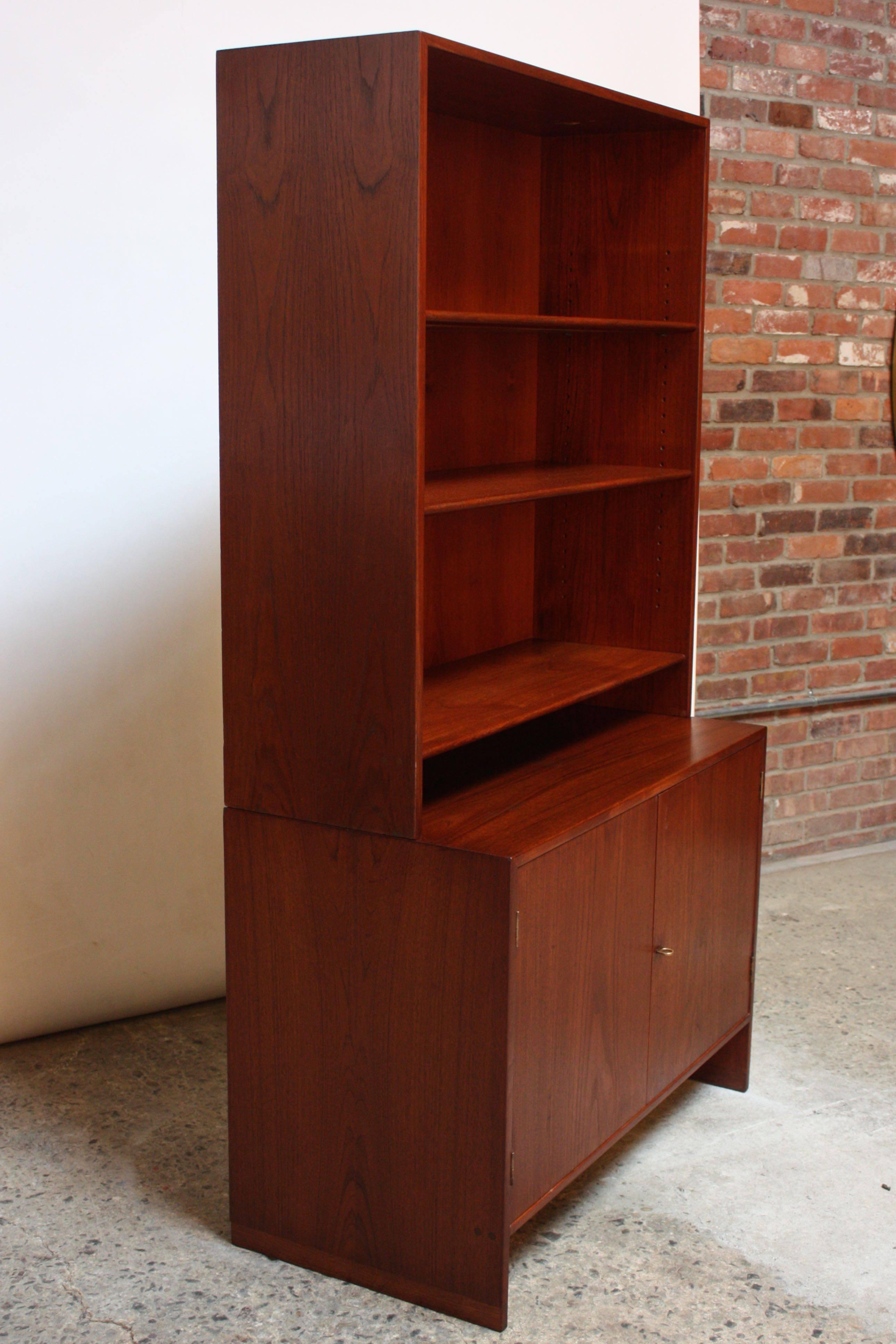 Mid-Century Modern Hans Wegner for Ry Mobler Modular Bookcase Unit