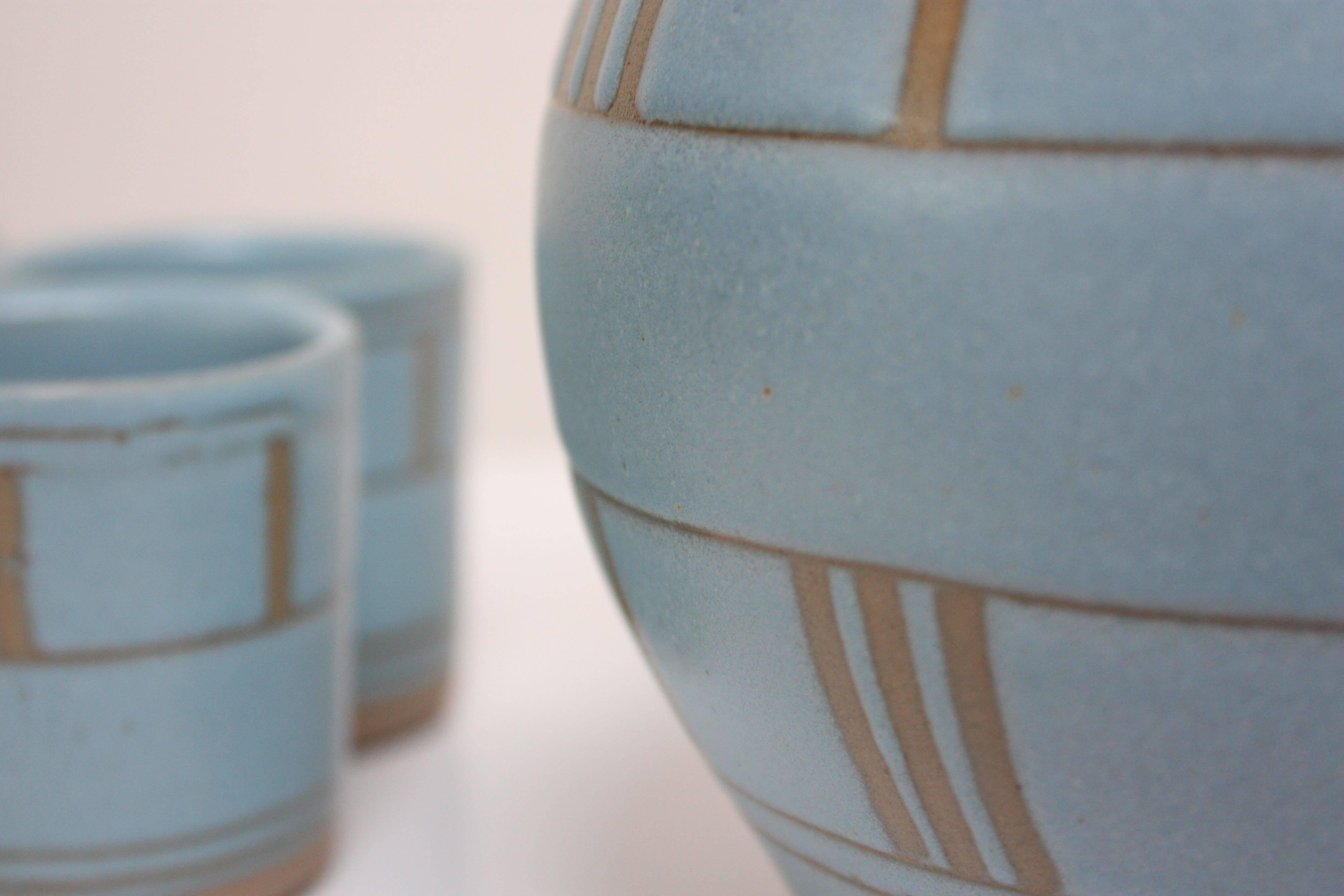 American Martz for Marshall Studios Stoneware Coffee / Tea Set
