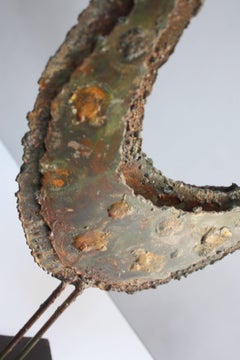 James Bearden Abstract Peacock Sculpture