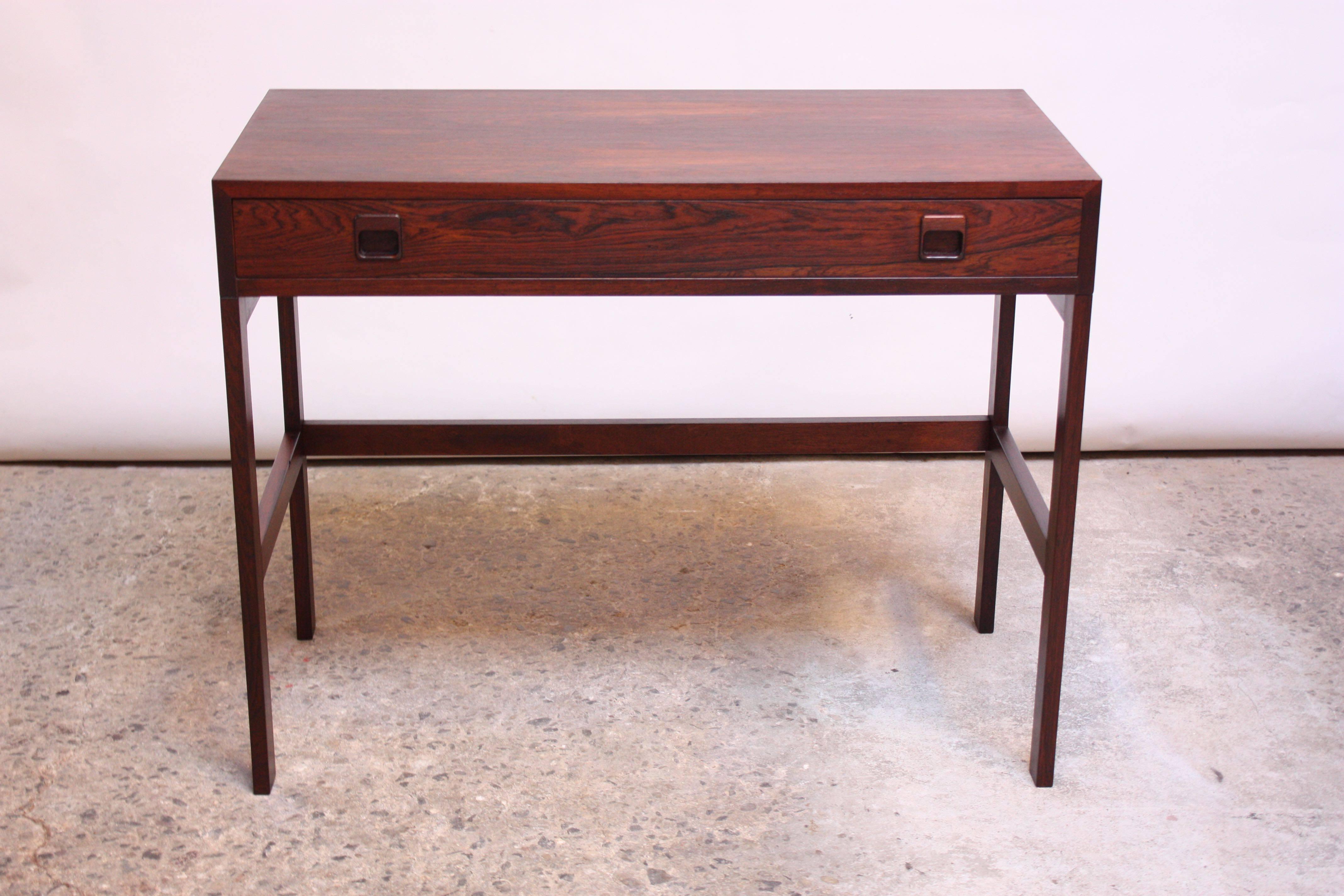 Mid-20th Century Diminutive Danish Modern Rosewood Desk by EJM Skive