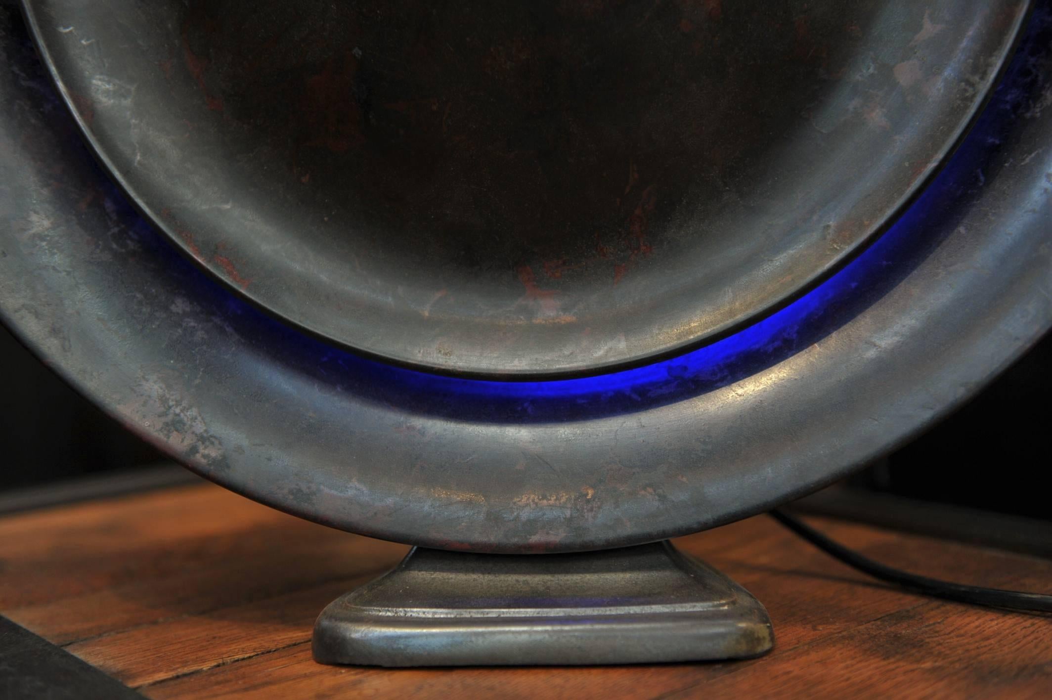 Bakelite Philips Speaker Designed by Louis Kalff 1930 in Desk Light In Excellent Condition In Roubaix, FR