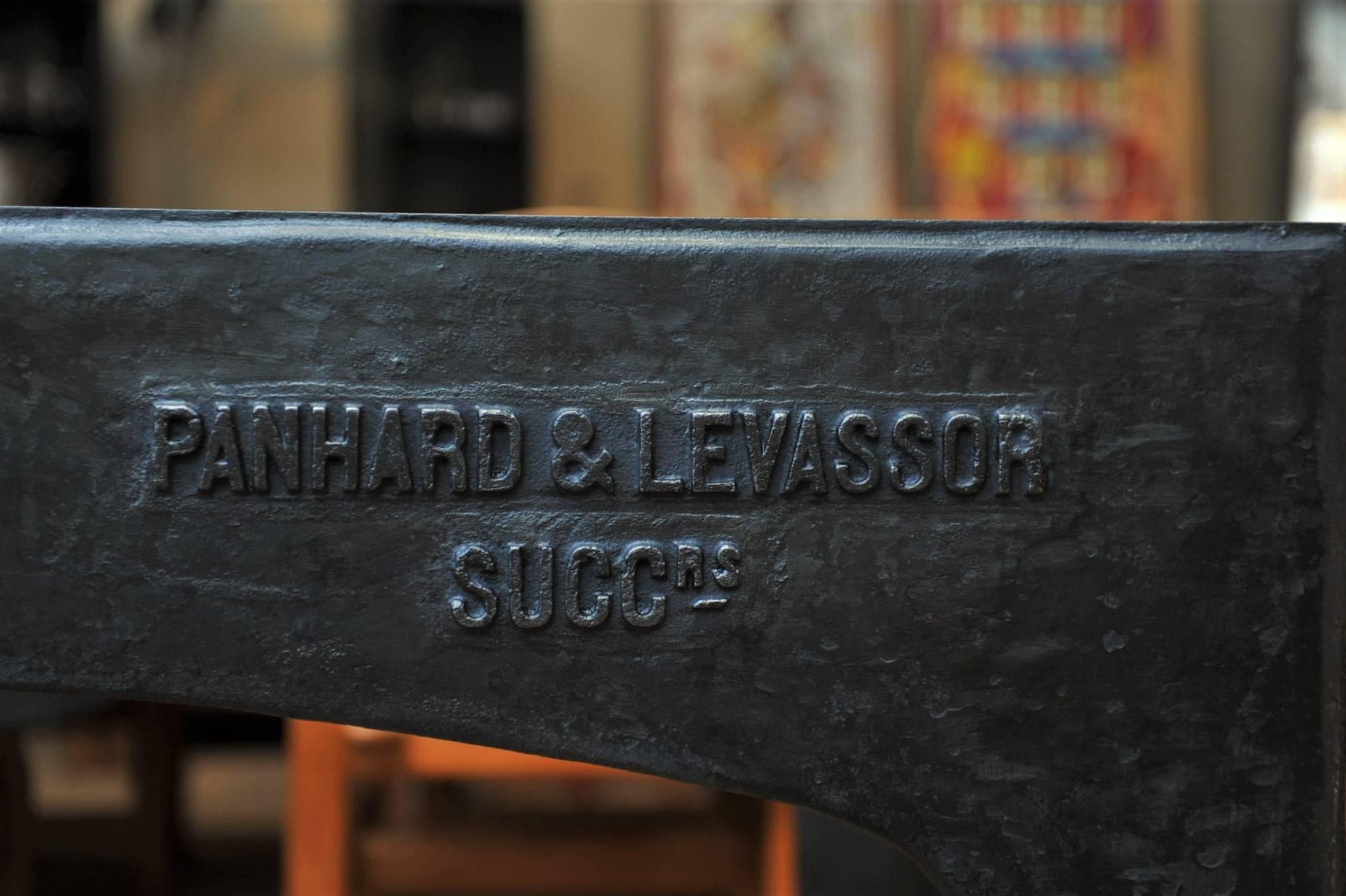 Panhard Paris Industrial Cast Iron Table Base, 1900s 4