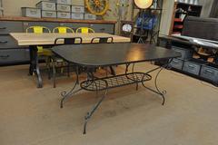 Iron Garden Table, 1940s
