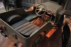 Jeep Iron Pedal Car, Manufactured in France, circa 1950