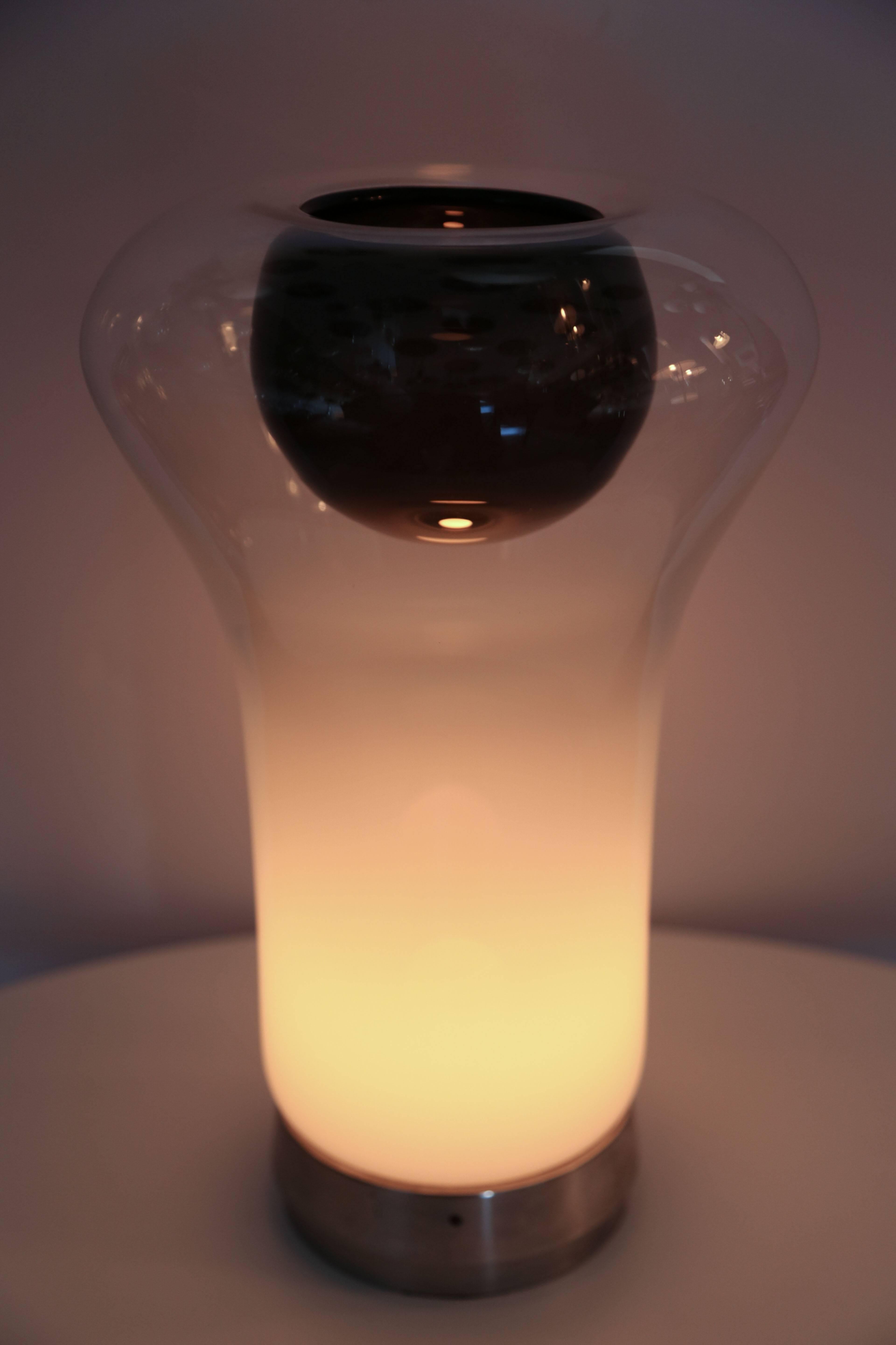 1960s Angelo Mangiarotti 'Saffo' Table Lamps for Artemide 2
