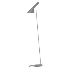 Arne Jacobsen AJ Floor Lamp in Warm Grey for Louis Poulsen