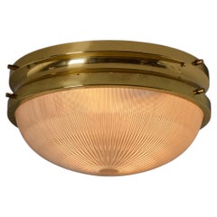 Lampade da parete o soffitto 'Sigma' in ottone di Sergio Mazza del 1960 per Artemide