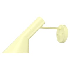 Arne Jacobsen AJ Wall Light for Louis Poulsen in Soft Lemon