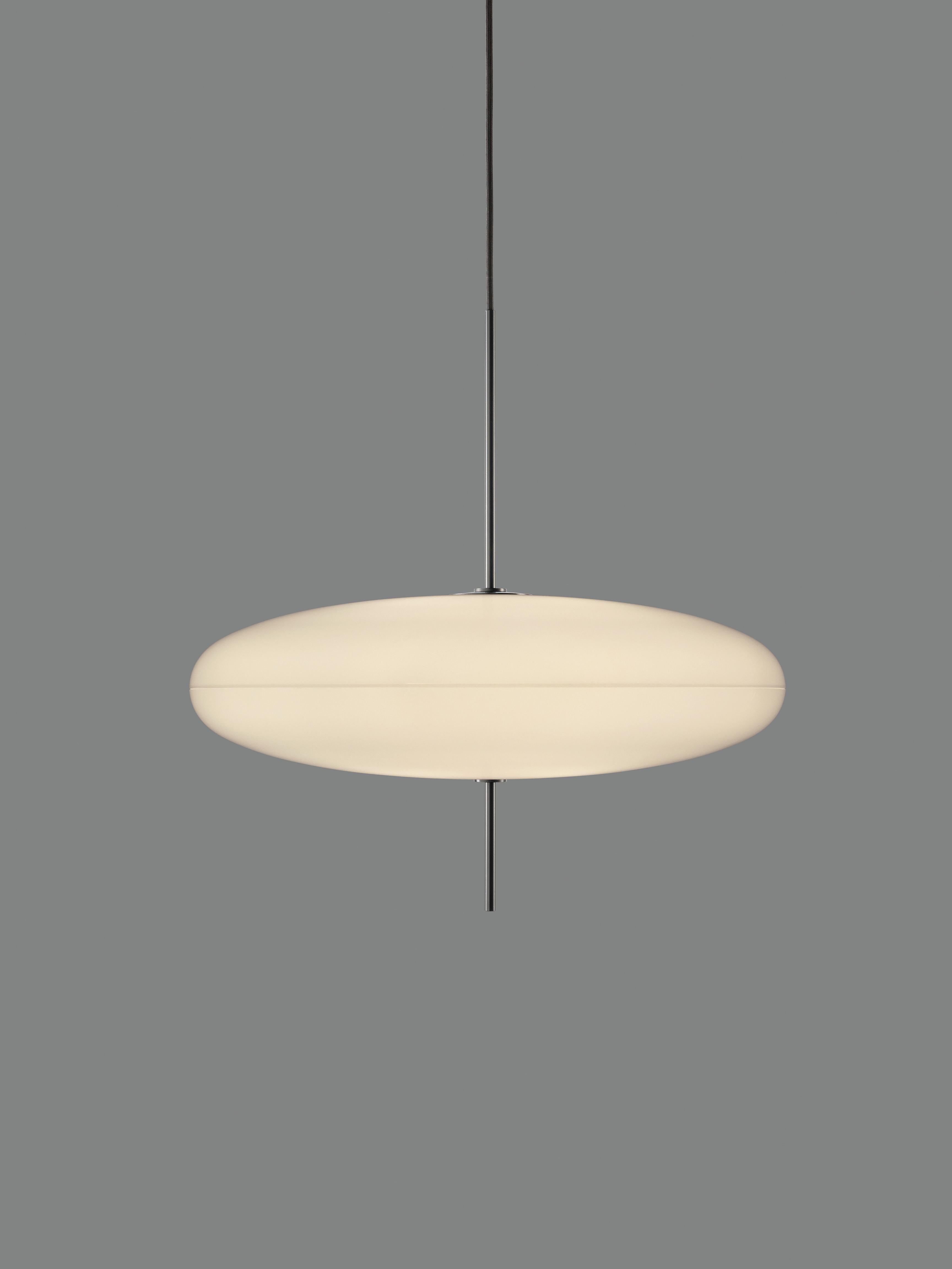 Gino Sarfatti Model No. 2065 Ceiling Light en noir et blanc pour Astep en vente 8