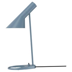 Arne Jacobsen 'AJ Mini' Table Lamp in Dusty Blue for Louis Poulsen