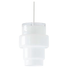 'Multi L' Glass Pendant in White by Jokinen and Konu for Innolux