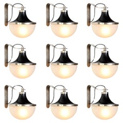 1960s Sergio Mazza 'Pi' Wall Lamp for Artemide