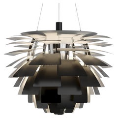 Lustre « PH Artichoke » de Poul Henningsen, modèle extra-large, pour Louis Poulsen, en noir