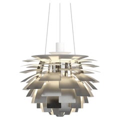 Poul Henningsen 'PH Artichoke' Steel Chandelier for Louis Poulsen, 18.9 inch