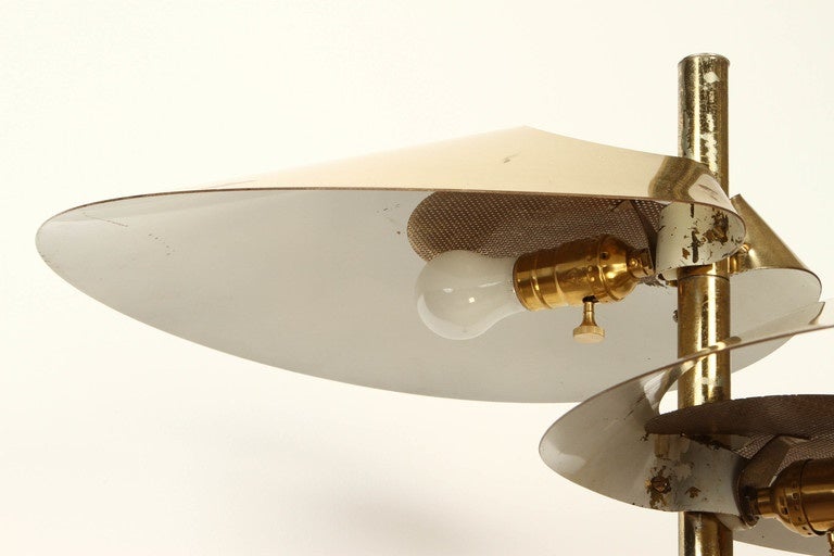 1970s Curtis Jere 'Lily Pad' Floor Lamp 2