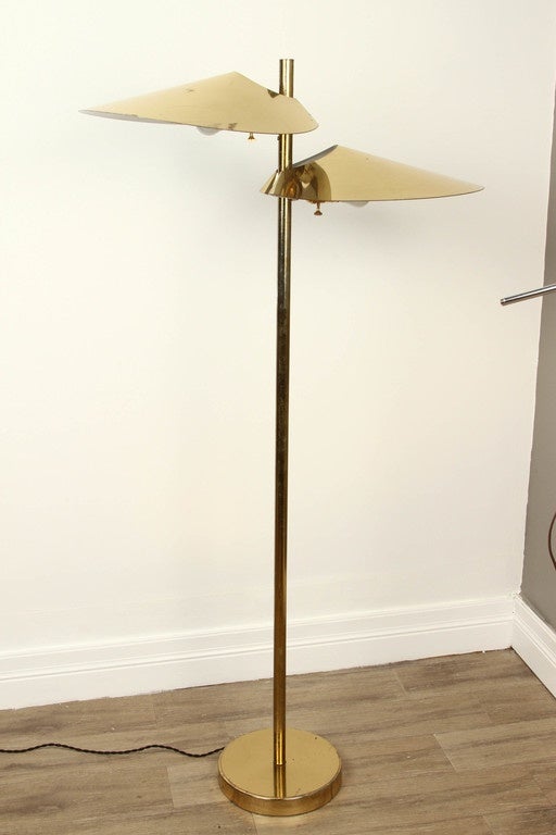 1970s Curtis Jere 'Lily Pad' Floor Lamp 3