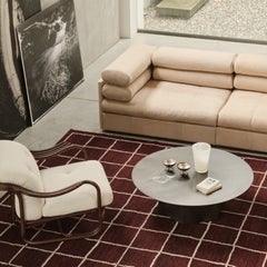 Large Steel 'Epic' Coffee Table in Misty Grey by Gamfratesi for Gubi