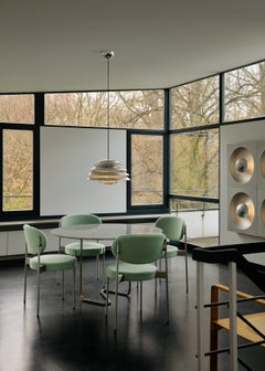 Verner Panton 'Hive' Pendelleuchte aus poliertem Aluminium für Verpan