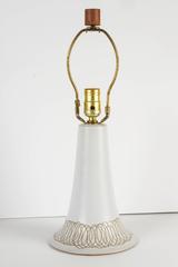 Pair of Martz Sgraffito Table Lamps