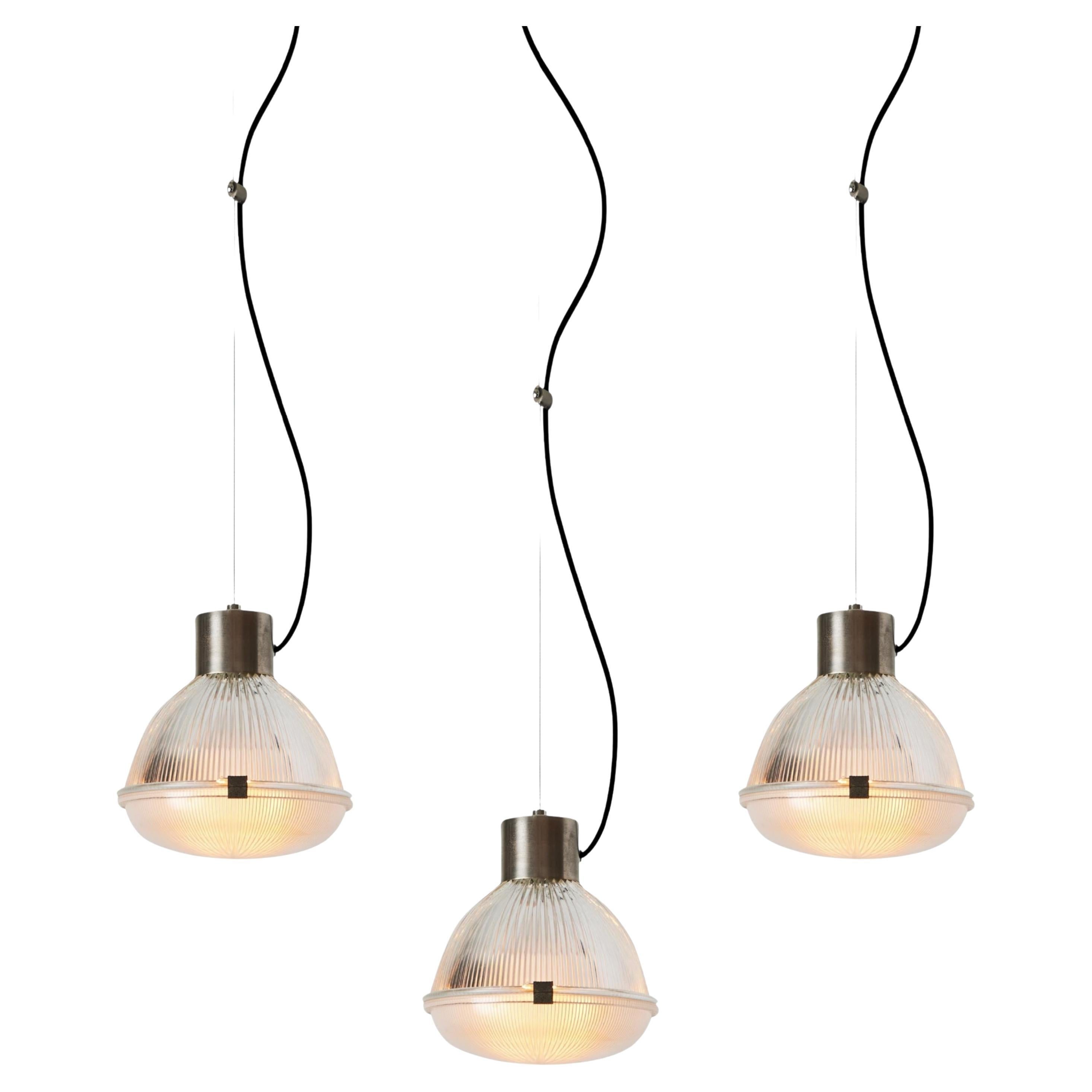 1960s Tito Agnoli Model #4409 Suspension Lamp for O-Luce