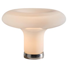Angelo Mangiarotti für Artemide: Glas-Tischlampe „Lesbo“ aus Glas