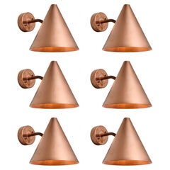 Hans-Agne Jakobsson 'Tratten' Raw Copper Outdoor Sconce